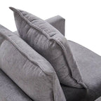 33.07   Upholstered Arm Chair with Solid Wood Frame