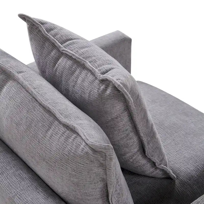 33.07   Upholstered Arm Chair with Solid Wood Frame