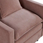 33.07   Upholstered Arm Chair with Solid Wood Frame