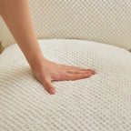 White 47.8   Adjustable Chaise Longue Chair with High Back