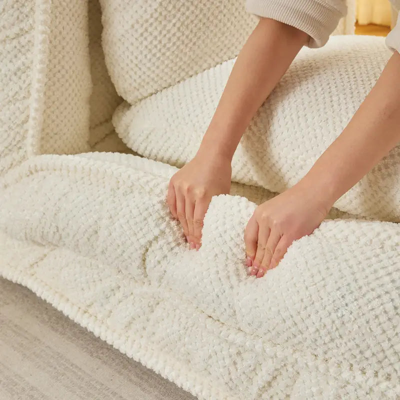 White 47.8   Adjustable Chaise Longue Chair with High Back