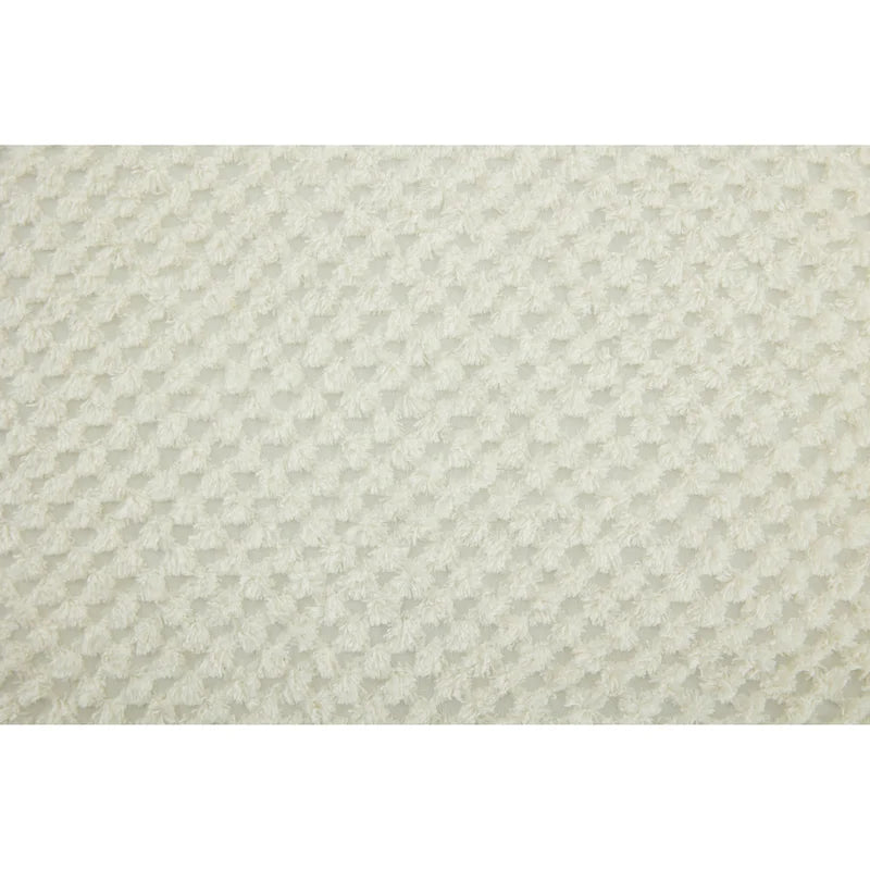 White 47.8   Adjustable Chaise Longue Chair with High Back