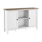 Bush Furniture Mayfield Accent Cabinet with Doors and Storage