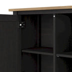 Bush Furniture Mayfield Accent Cabinet with Doors and Storage
