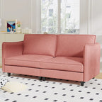 Christopher Knight Home - Hadley 74.27   Loveseat Sofa with Mid-Century Modern Design