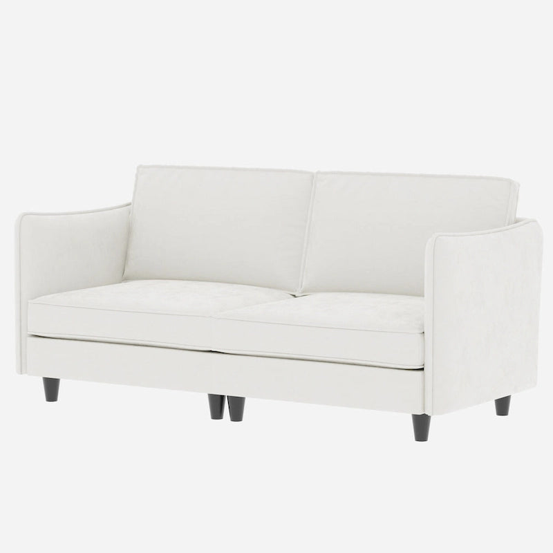 Christopher Knight Home - Hadley 74.27   Loveseat Sofa with Mid-Century Modern Design