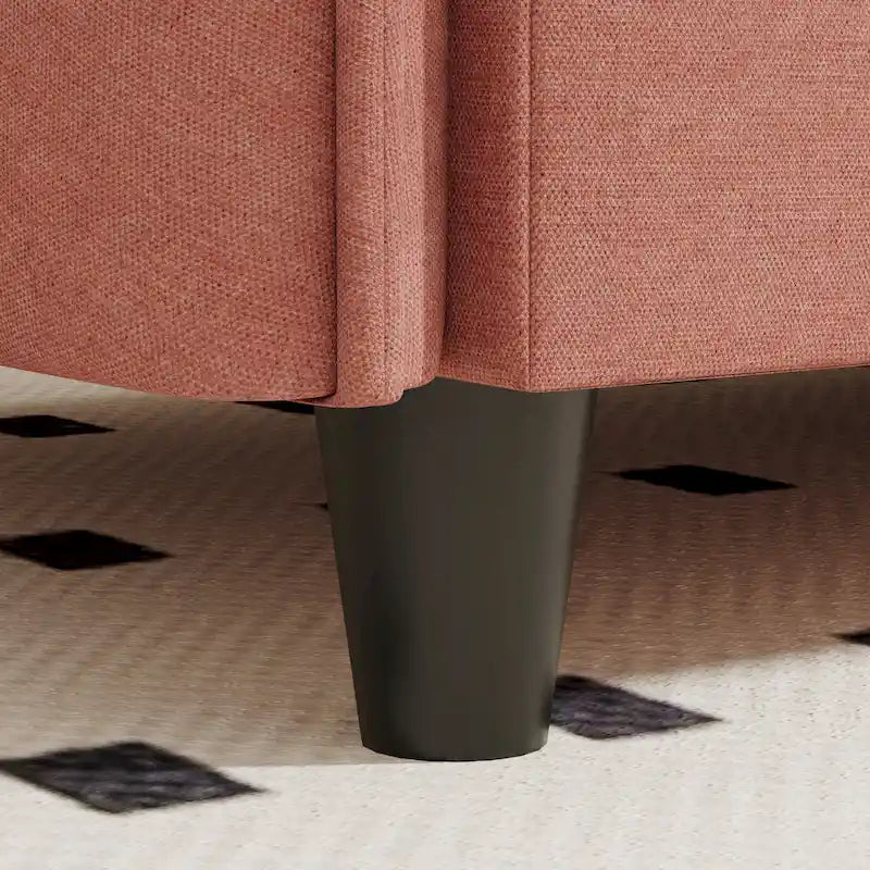 Christopher Knight Home - Hadley 74.27   Loveseat Sofa with Mid-Century Modern Design