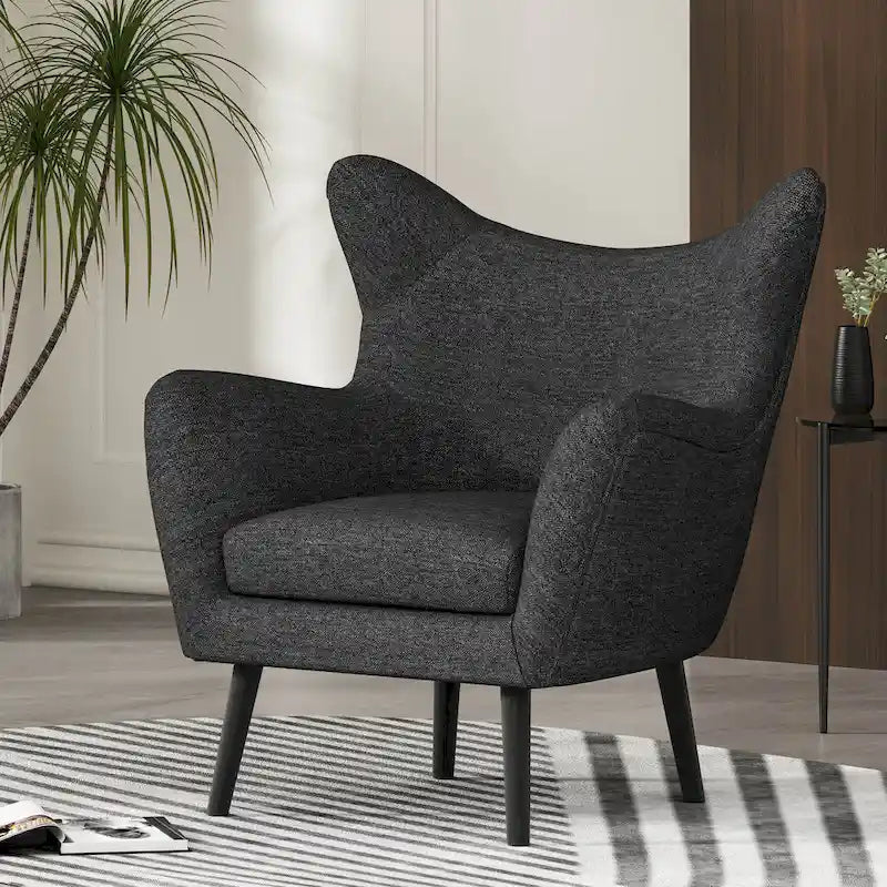 Eiden Wingback Club Chair by Christopher Knight Home