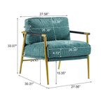 27.56   Modern Accent Chair with Plush Cushions