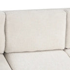 108.6   Chenille U-Shaped Sectional Sofa Bed with USB Ports, Storage Chaise, and 3 Back Pillows