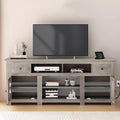Farmhouse TV Stand W/ Storage Drawer for TVs Up to 80   - 73 inches