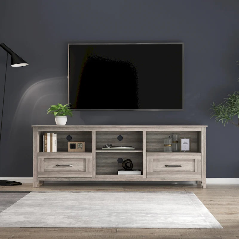 70   TV Stand with Drawers & Storage for TVs Up to 60