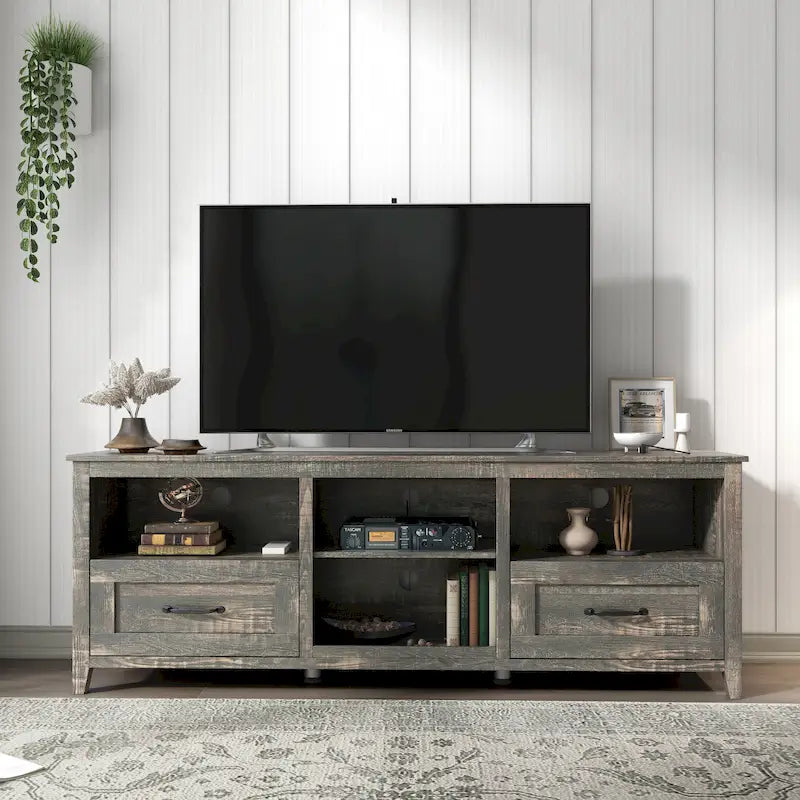 70   TV Stand with Drawers & Storage for TVs Up to 60