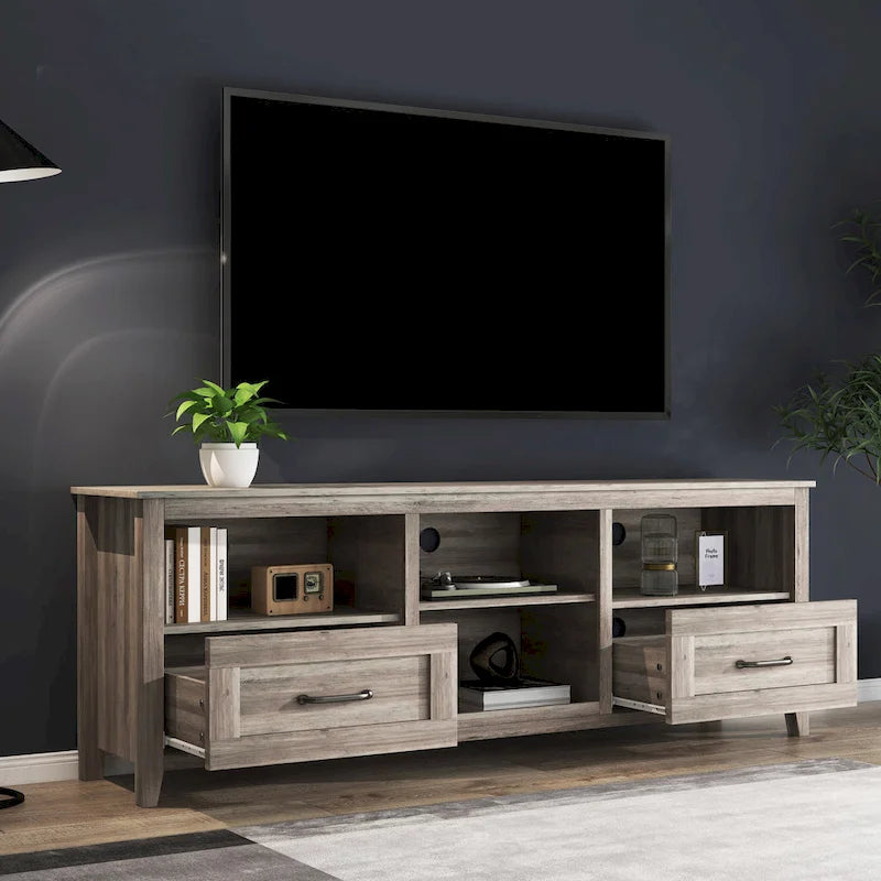 70   TV Stand with Drawers & Storage for TVs Up to 60
