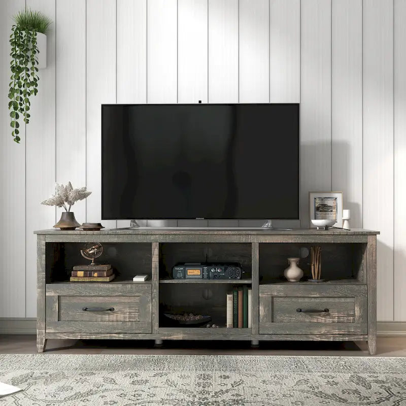 70   TV Stand with Drawers & Storage for TVs Up to 60