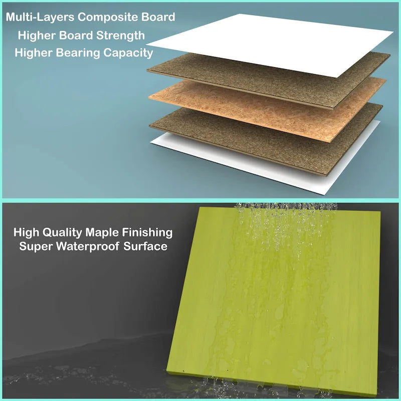 White 77   TV Console with Big Storage & Built-in Socket for TVs Up to 70