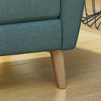 Treston Mid-Century Modern Fabric Tufted Club Chair by Christopher Knight Home