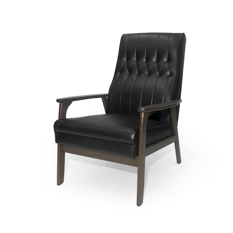 Hoye Mid-century Modern Accent Chair by Christopher Knight Home - 25.75   W x 31.50   D x 39.00   H
