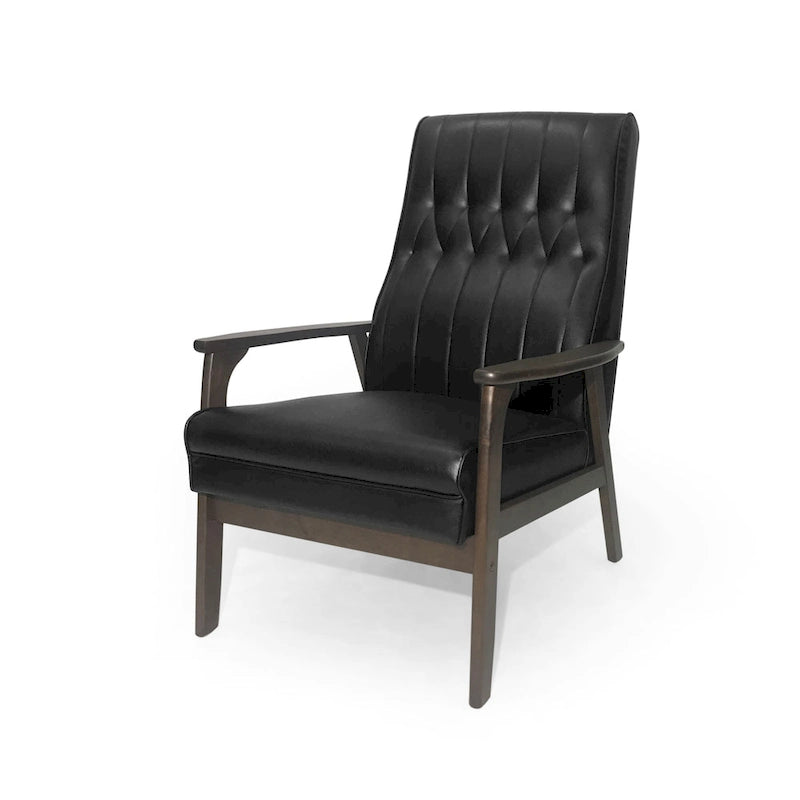 Hoye Mid-century Modern Accent Chair by Christopher Knight Home - 25.75   W x 31.50   D x 39.00   H