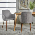 Carson Mid-century Fabric Dining Chair (Set of 2) by Christopher Knight Home