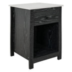End Table with Drawer and Shelf 2 Tier Side Table Storage Cabinet Side Table with Drawer End Table with Storage