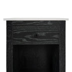 End Table with Drawer and Shelf 2 Tier Side Table Storage Cabinet Side Table with Drawer End Table with Storage