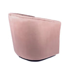 Carson Carrington Junsele Velvet Upholstery Swivel Accent Club Chair