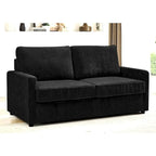 US Pride Furniture Manchester Corduroy 70 inch Square Arms Sofa Bed