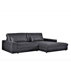 US Pride Furniture 105.52 inch Oversize Facing Chaise Sectional Sofa