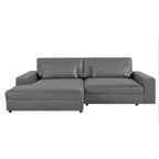 US Pride Furniture 105.52 inch Oversize Facing Chaise Sectional Sofa