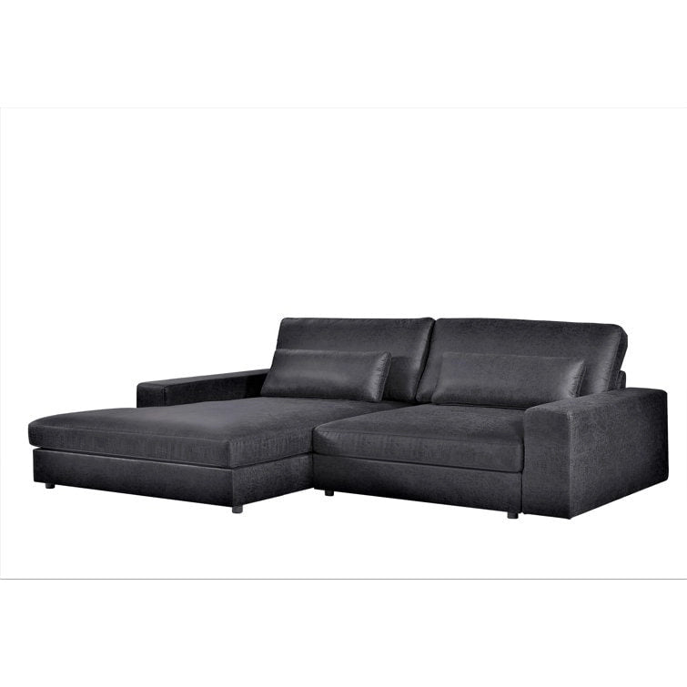 US Pride Furniture 105.52 inch Oversize Facing Chaise Sectional Sofa