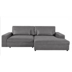 US Pride Furniture 105.52 inch Oversize Facing Chaise Sectional Sofa