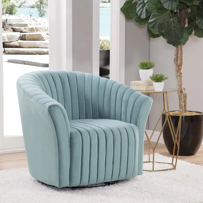 Grafton Home Sofia Velvet 360 Swivel Chair