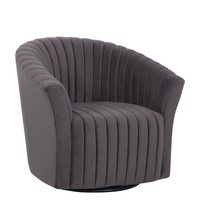 Grafton Home Sofia Velvet 360 Swivel Chair