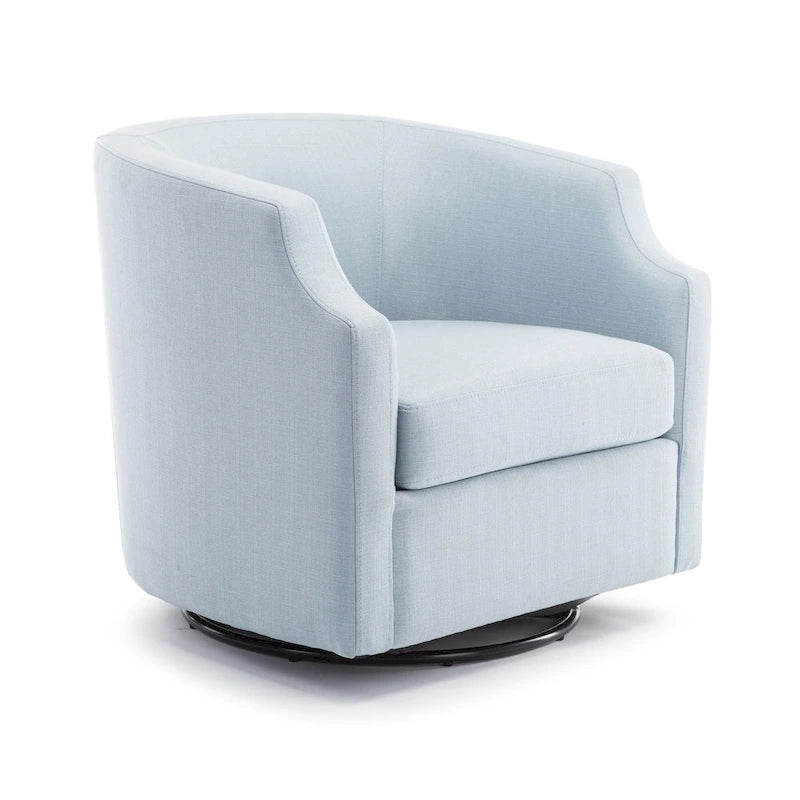 Swivel Glider Barrel Chair