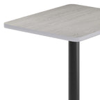 24   x 30   Rectangular Laminate Table Top with 22   x 22   Table Height Base - 24  W x 30  D x 31.125  H