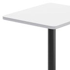 24   x 30   Rectangular Laminate Table Top with 22   x 22   Table Height Base - 24  W x 30  D x 31.125  H