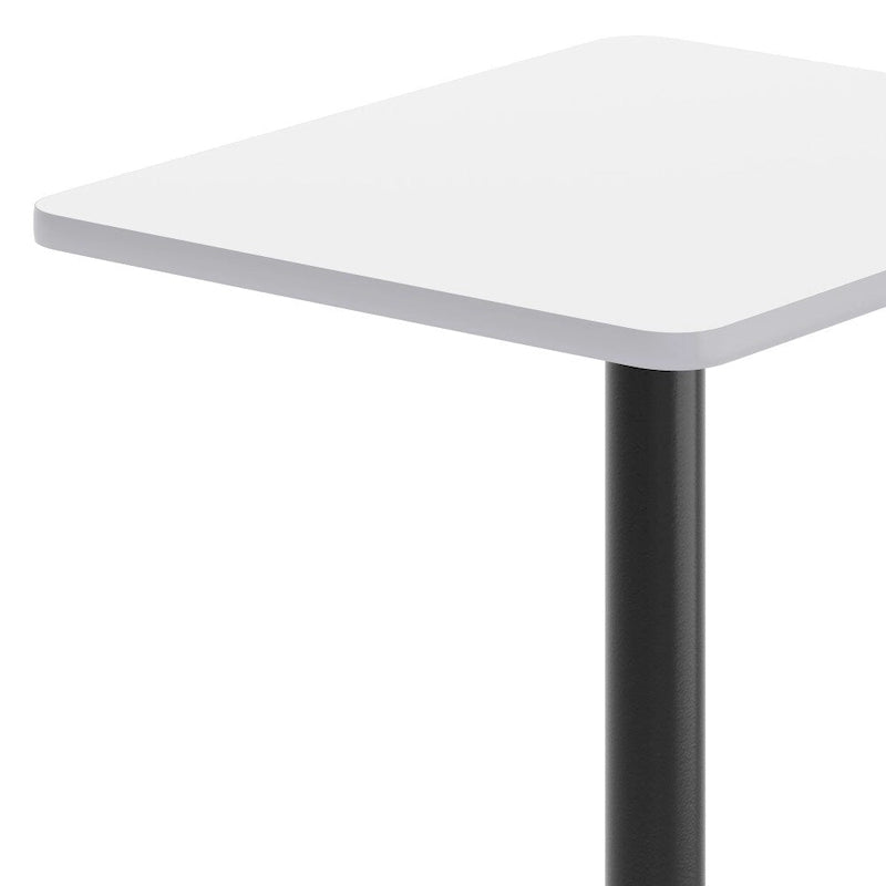24   x 30   Rectangular Laminate Table Top with 22   x 22   Table Height Base - 24  W x 30  D x 31.125  H