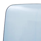 Stackable Acrylic Minimalist Plastic Dining Chair Modern Full Back Transparent Accent Side Chair for Kitchen Set of 4