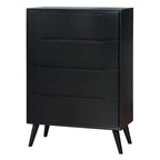 Fopp Mid-century Modern 4-Drawer Solid Wood Chest by Furniture of America