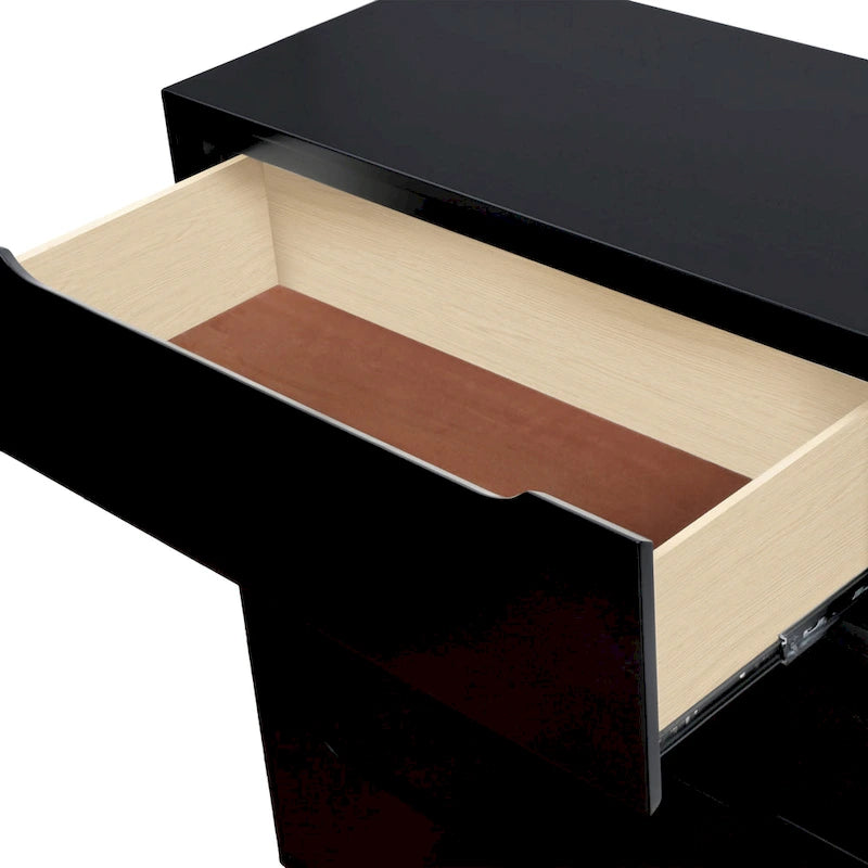 Fopp Mid-century Modern 4-Drawer Solid Wood Chest by Furniture of America