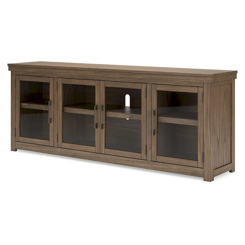 Signature Design by Ashley Boardernest Brown 85   TV Stand for TVs up to 97   - 85  W x 18  D x 33  H