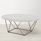 Steve Silver Ravine Marble Top Coffee Table