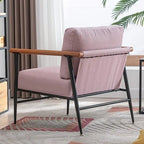 Ebello Comfy Simple Upholstered Single Armchair for Living Room