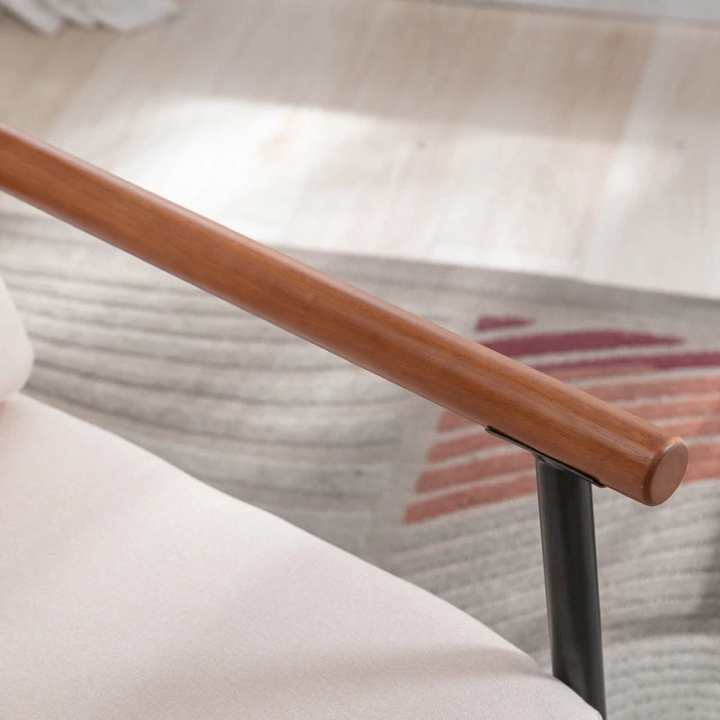 Ebello Comfy Simple Upholstered Single Armchair for Living Room