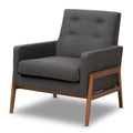 Mid-Century Lounge Chair by Baxton Studio