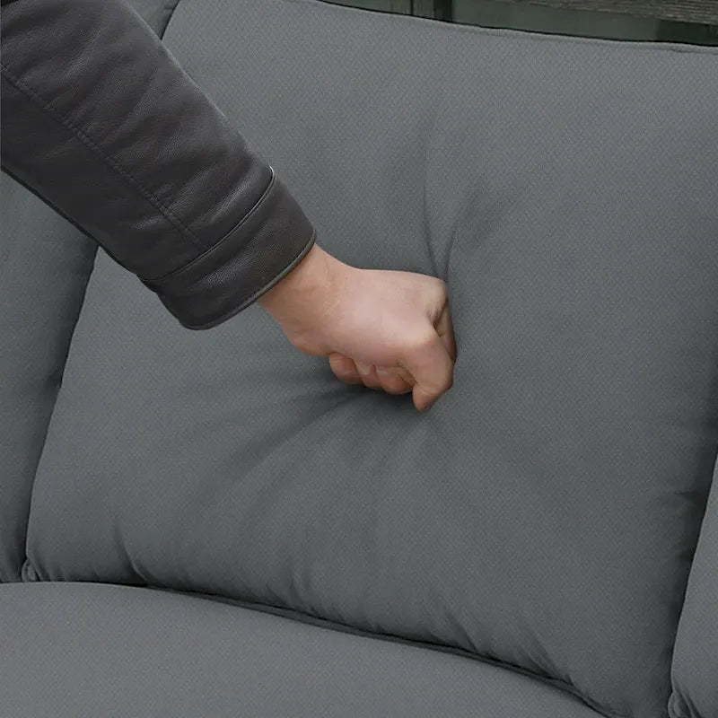 Modular Sectional Sofa with Ottoman and 3 Pillows