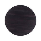 Aurelle Home Modern Solid Acacia Wood Round Base Coffee Table