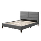 Bellevue Queen Rectangle Panel Upholstered Bed
