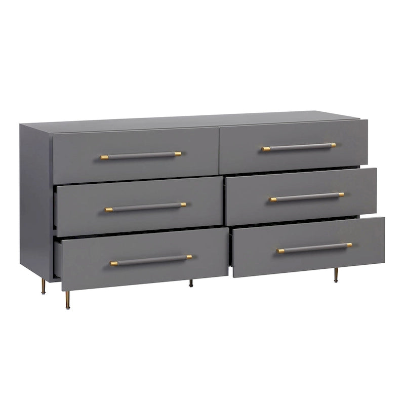 Trident 6-Drawer Dresser